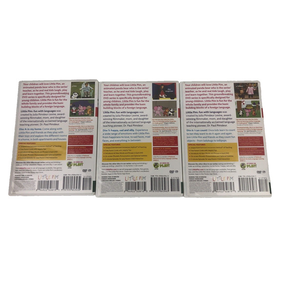 Little Pim English DVD Set Vol 2 PBS Kids 3 Disc for Babies Toddlers Preschooler - Picture 6 of 9